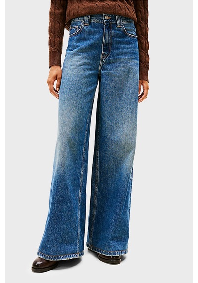Tommy Hilfiger Bayan Kot Pantolon Ww0ww46731 1a5 Mavi Mavi