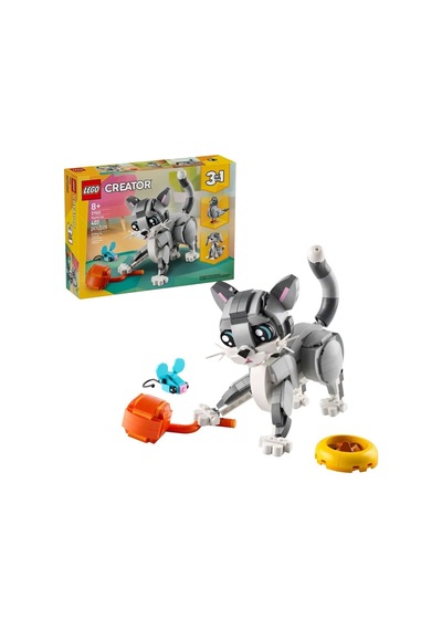 LEGO 31163 Lego Creator 3in1 - Oyunbaz Kedi 407 Parça +8 Yaş