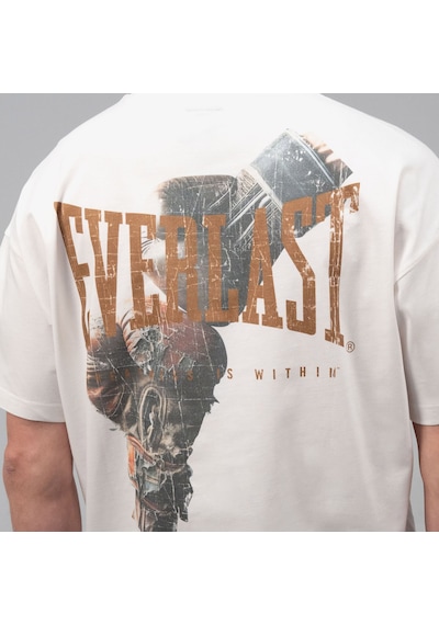 Everlast Boxing Heritage Oversize Beyaz Erkek T-shirt Tm0133 Beyaz