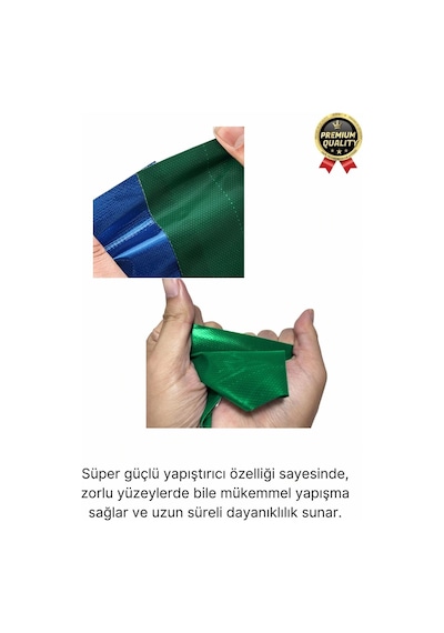 Premium Dayanıklı Süper Güçlü Su Geçirmez Sızdırmaz Yeşil Tamir Ve İzolasyon Bandı 48mm X 10m-5 Adet