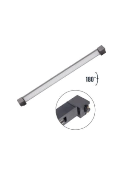 Zmr 40w Siyah Kasa Opak Lıneer Ray Spot Günışığı 3200k Gün Işığı