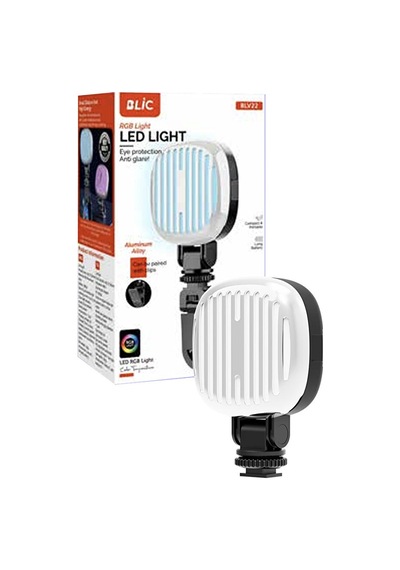 Şarjlı Rgb Led Selfie Video Kamera Işığı / Filtreli Tripod Uyumlu