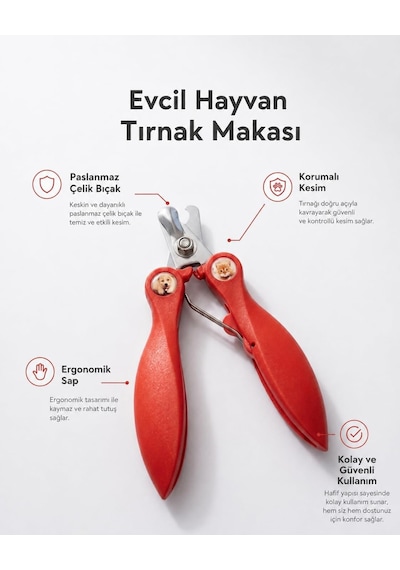 Kedi Ve Köpek Tırnak Makası, Küçük Boy Çelik Bıçaklı Evcil Hayvan Tırnak Kesici, Kolay Ve Pratik Kullanım Mavi-siyah