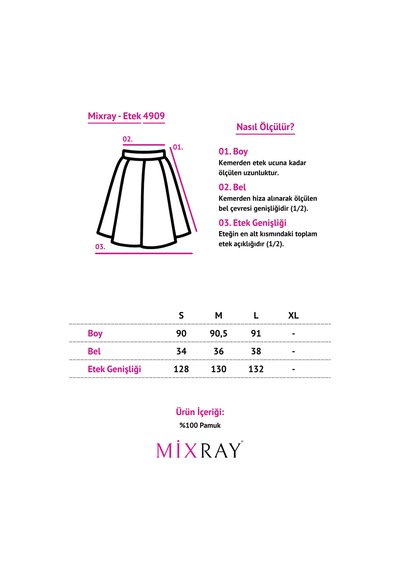 Hiccup Mıxray Yüksek Bel A Kesim Midi Etek Kahve