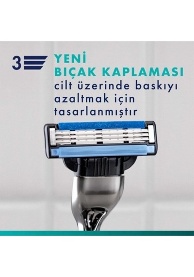 Yedek Tıraş Bıçağı 2'li Set Dayanıklı Çelik Bıçaklarla