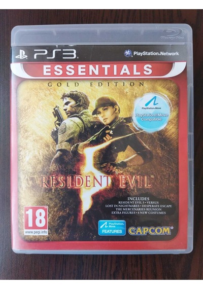 Resident Evil 5 : Gold Edition - Essentials Serisi - Ps3 Oyunu