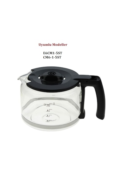 Electrolux Uyumlu E6Cm1-5St Kahve Makinesi . Cam Demlik - Hazne