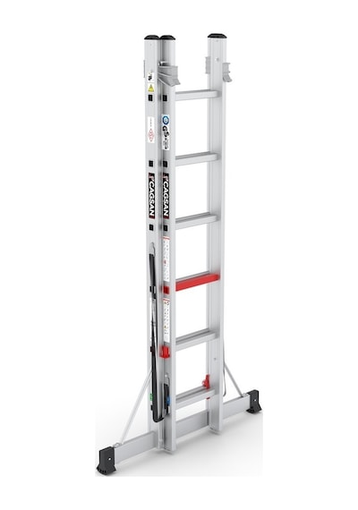 Çağsan 2X6 Basamaklı Duocombi - İki Parçalı Çok Amaçlı Merdiven Tsa4
