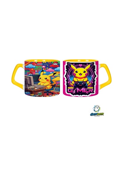 Pikachu Kupa Bardak Tek Adet 0679 Çok Renkli