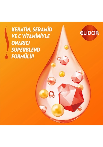 Elidor Saç Bakım Maskesi Anında Onarıcı 160 Ml X2