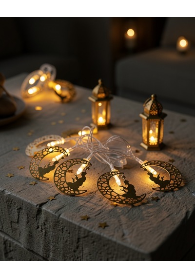 Led Secde Eden Adam Figürlü Ay Işığı Uczzzsecderamazanledışık-5