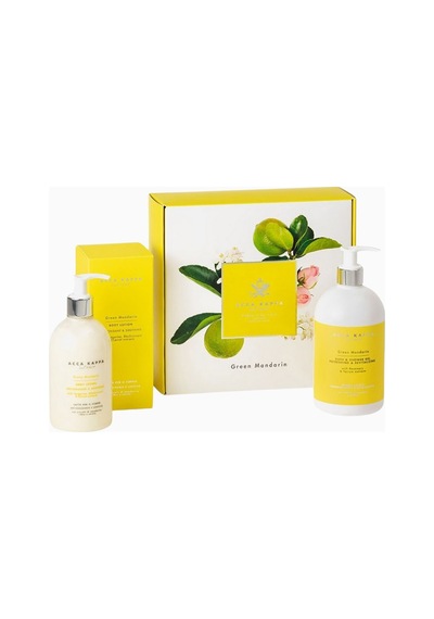 Acca Kappa Mandarin-green Tea Unisex Duş Jeli-vücut Losyonu Hediye Bakım Seti Duş Jelleri 500 Ml + 300 Ml