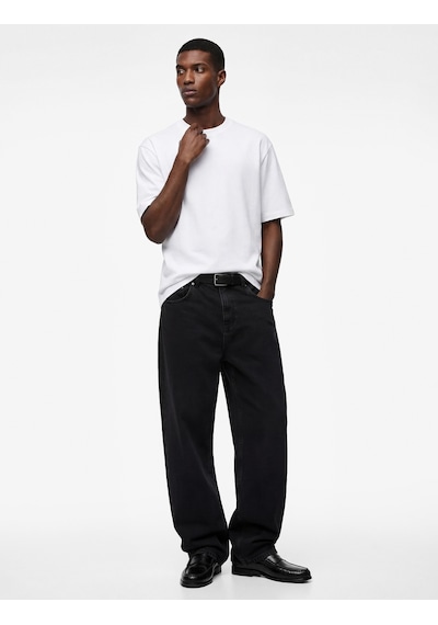 Koton Regular Fit Bisiklet Yaka Pamuklu Basic Kısa Kollu Tişört Beyaz 6sam10011mk Beyaz