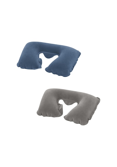 Bestway 67006 Kadife Yüzeyli Şişme Boyun Yastığı 37cm X 24cm X 10cm