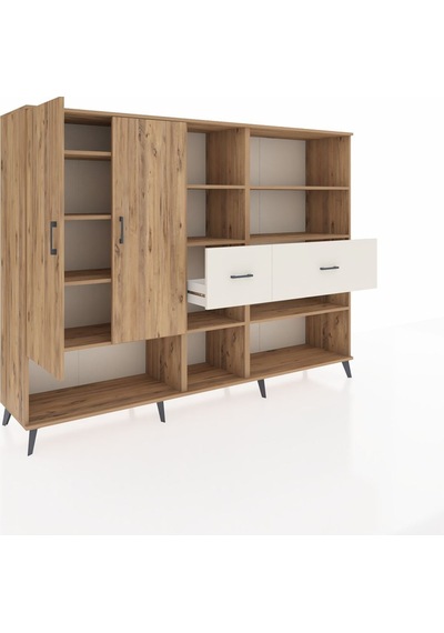Hyperion Dolap 10 Raflı 2 Çekmeceli 2 Kapaklı 220x44x163 Çam-çam/aytaşı Atlas Çam/aytası - Atlas Çam Hyperion Dolap 10 Raflı 2 Çekmeceli 2 Kapaklı 220x44x163 Çam-çam/aytaşı Atlas Çam/aytası - Atlas Çam