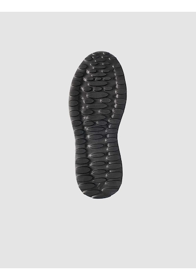 Hakiki Deri Bağıcıklı Siyah Erkek Sneaker Siyah