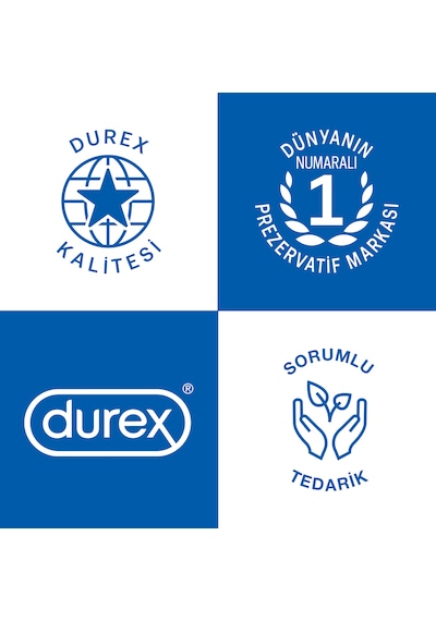 Durex Naturals Prezervatif 40'lı