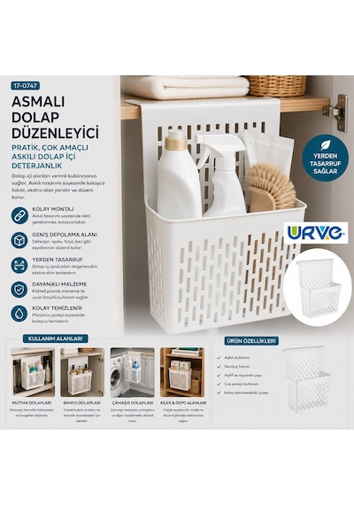 Organizers Org-52 Asmalı Dolap Düzenleyici 255x110x325mm- 48'li Paket Diğer