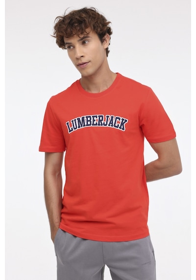 Lumberjack Ml Weneg-b 11ıd53 4fx Kırmızı Erkek Kısa Kol T-shirt 000000000101698386