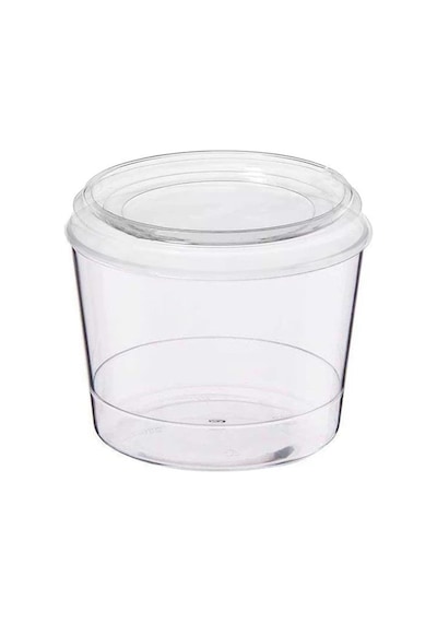 Tatlı Kabı Kasesi Kristal Kapaklı 180 Cc 30 Adet