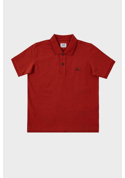 C.p. Company Çocuk Polo Yaka T Shirt 10ckpl023 005263w 468 Tarçın