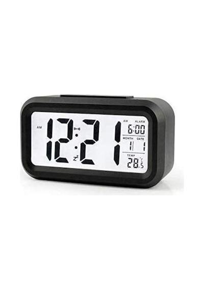 Lcd Işıklı Sensörlü Termometreli Alarmlı Dijital Masa Saati + Pil (253622563) Lcd Işıklı Sensörlü Termometreli Alarmlı Dijital Masa Saati + Pil (253622563)