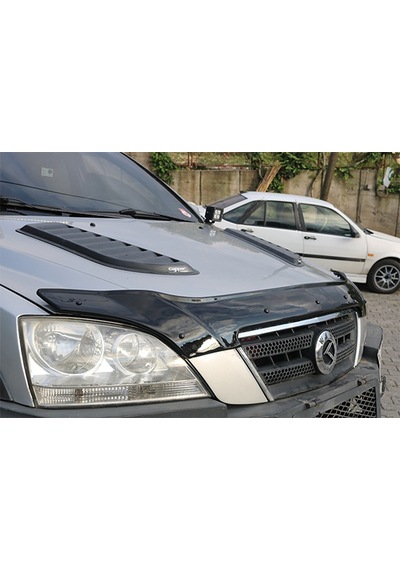 Kia Sorento Ön Kaput Koruyucu Rüzgarlığı 4Mm Akrilik Abs Piano N11.13416
