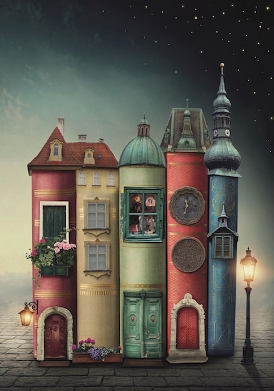 Nova 2000 Parça Fantastik Kitaplar Puzzle