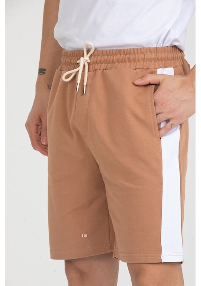 Twenty3 Erkek Basic Şerit Detaylı Cepli Şort 001