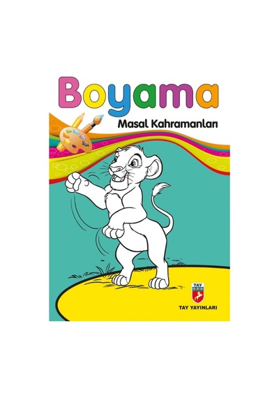 Kalın Boyama Kitabı Meyveler, Çiçek Kız, Giysiler, Hayvanlar 5 Kitap