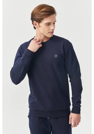 Jepublic Erkek Sweatshirt-j242409 Lacivert