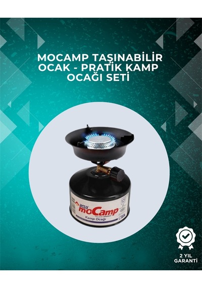 220 Gr Gaz Tüpüyle 4 Saat Yanabilen Verimli Kamp Ocağı