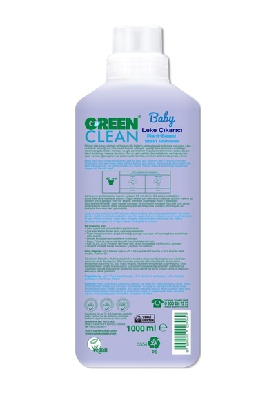 Baby Bitkisel Leke Çıkarıcı 1000 Ml
