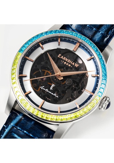 Earnshaw Es-8301-03 Erkek Kol Saati Metalik Gri