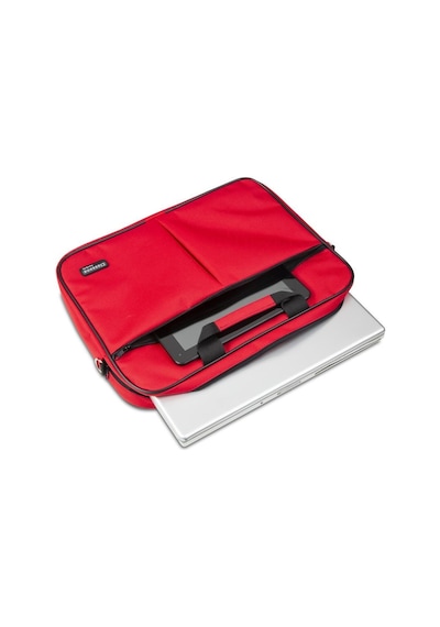 Classone Wtx302 Wtxpro Serisi 15.6 İnch Su Geçirmez Kumaş Apple Uyumlu MacBook , Laptop , Notebook El Çantası- Kırmızı