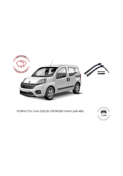 Fiat Fiorino Ön Silecek Seti Araca Özel  Aparat
