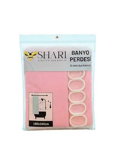 Banyo Perdesi 180x180 000 Açık Krem