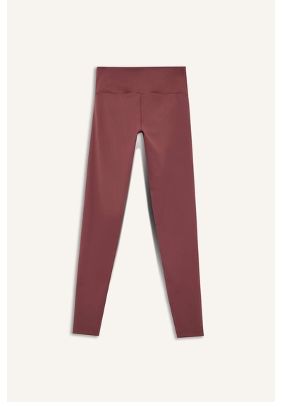 Defacto Yüksek Bel Beli Saran Tayt B4147ax26spbr252 Bordo-br252
