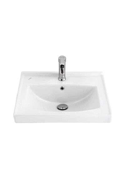 Creavit Sera 55 CM Mobilya Dolap Uyumlu Etajerli Lavabo Tf155