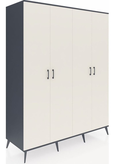 Kronos Gardrop 4 Raflı 4 Kapaklı 4 Askılı 176x59x221 Antrasit-aytaşı/çam Aytaşı/çam Kronos Gardrop 4 Raflı 4 Kapaklı 4 Askılı 176x59x221 Antrasit-aytaşı/çam Aytaşı/çam