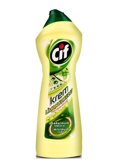 Cif Krem Yüzey Temizleyici Limon Kokulu 750 ML