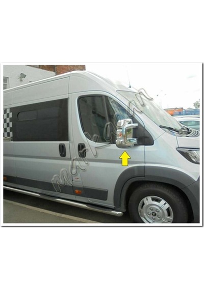 Db Chrome Peugeot Boxer Krom Ayna Kapağı 2006 Sonrası 2 Parça  Abs