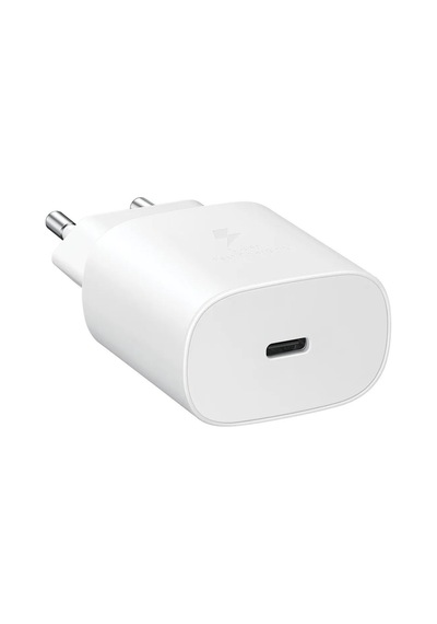 Galaxy Uyumlu A73 Type-c Fast Şarj Adaptörü 25w Beyaz Hızlı Sarj