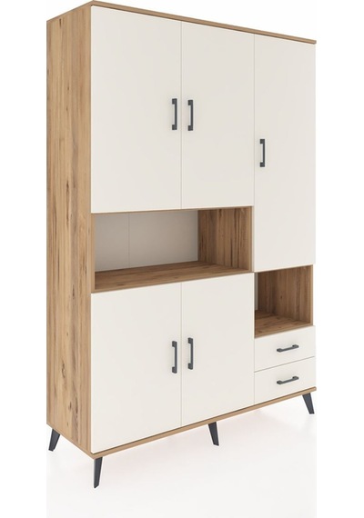 Hyperion Dolap 10 Raflı 2 Çekmeceli 5 Kapaklı 132x44x195 Çam-aytaşı/aytaşı Aytası/aytası Hyperion Dolap 10 Raflı 2 Çekmeceli 5 Kapaklı 132x44x195 Çam-aytaşı/aytaşı Aytası/aytası
