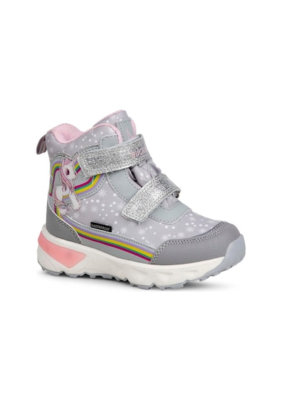 Buckhead Unicornie Kız Çocuk Işıklı Bot - Gri Waterproof Buck3033-004