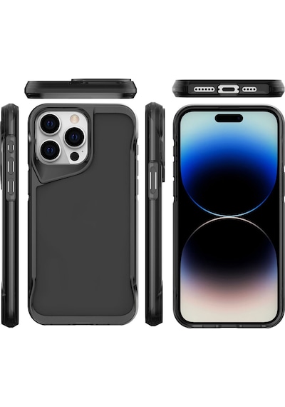Apple Uyumlu iPhone 15 Pro Max Kılıf T-max Köşeleri Korumalı