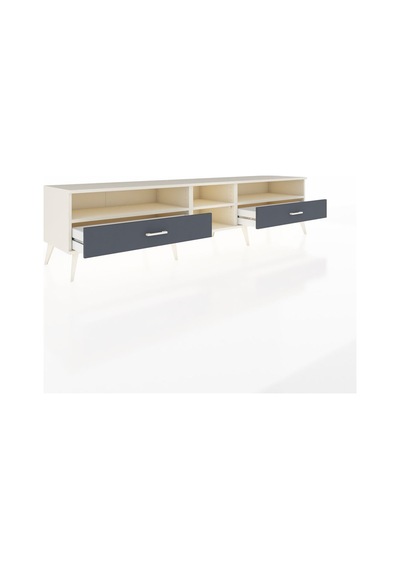 Hyperion Tv Ünitesi 3 Raflı 2 Çekmeceli 220x44x51 Aytaşı-aytaşı/antrasit Aytası/antrasıt - Aytası Hyperion Tv Ünitesi 3 Raflı 2 Çekmeceli 220x44x51 Aytaşı-aytaşı/antrasit Aytası/antrasıt - Aytası