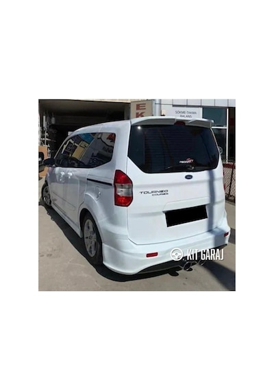 Kit Garaj Ford Tourneo Courier R32 Arka Ek Boyasız Plastik Mat Siyah