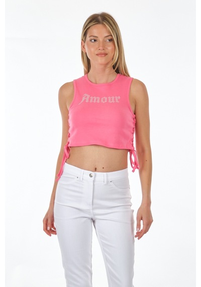 Only Pembe Kadın T-shirt 15289612 001