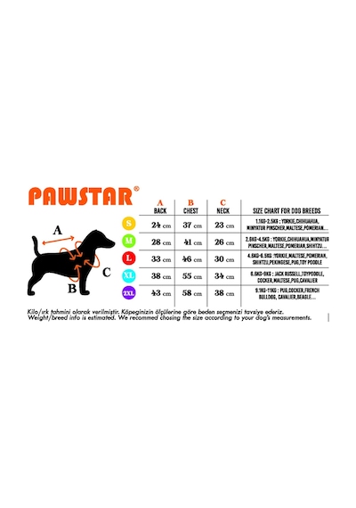 Pawstar Lacivert Diametro Puf Yelek Köpek Yeleği Köpek Yağmurluk